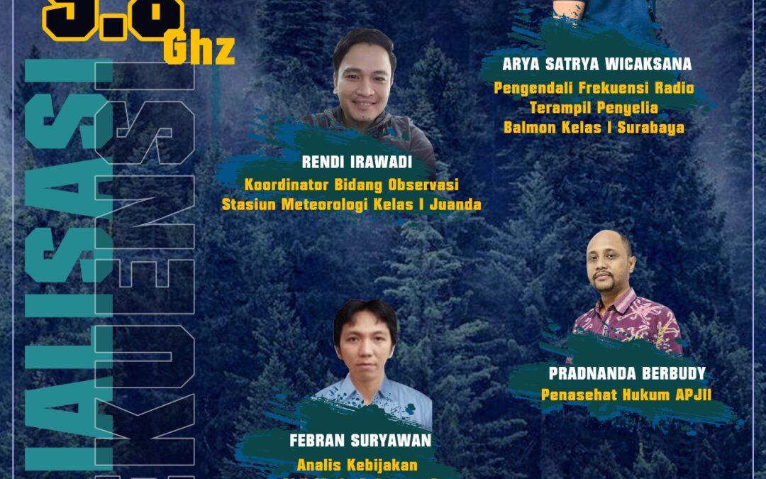 Balmon Surabaya Gandeng APJII Jatim untuk Menyelenggarakan Sosialisasi Frekuensi 5.8 Ghz